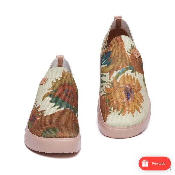 Shoes - Uni Van Gough Sunflowers Shoes